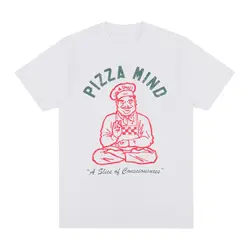 PIZZA Vintage T-shirt Hip Hop Classic Clothes Cotton Men T shirt New Tee Tshirt Womens Tops