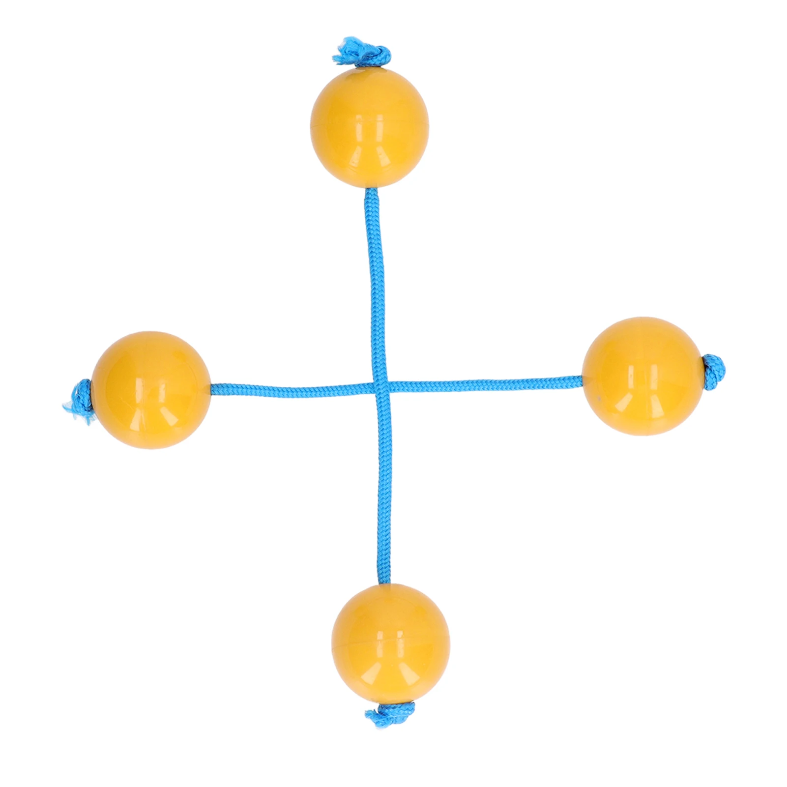 

2 Pairs Rhythm Sand Ball ABS Material Percussion Accompaniment Ball Shaker Rattle 4 Pieces Balls Lightweight Band Baby