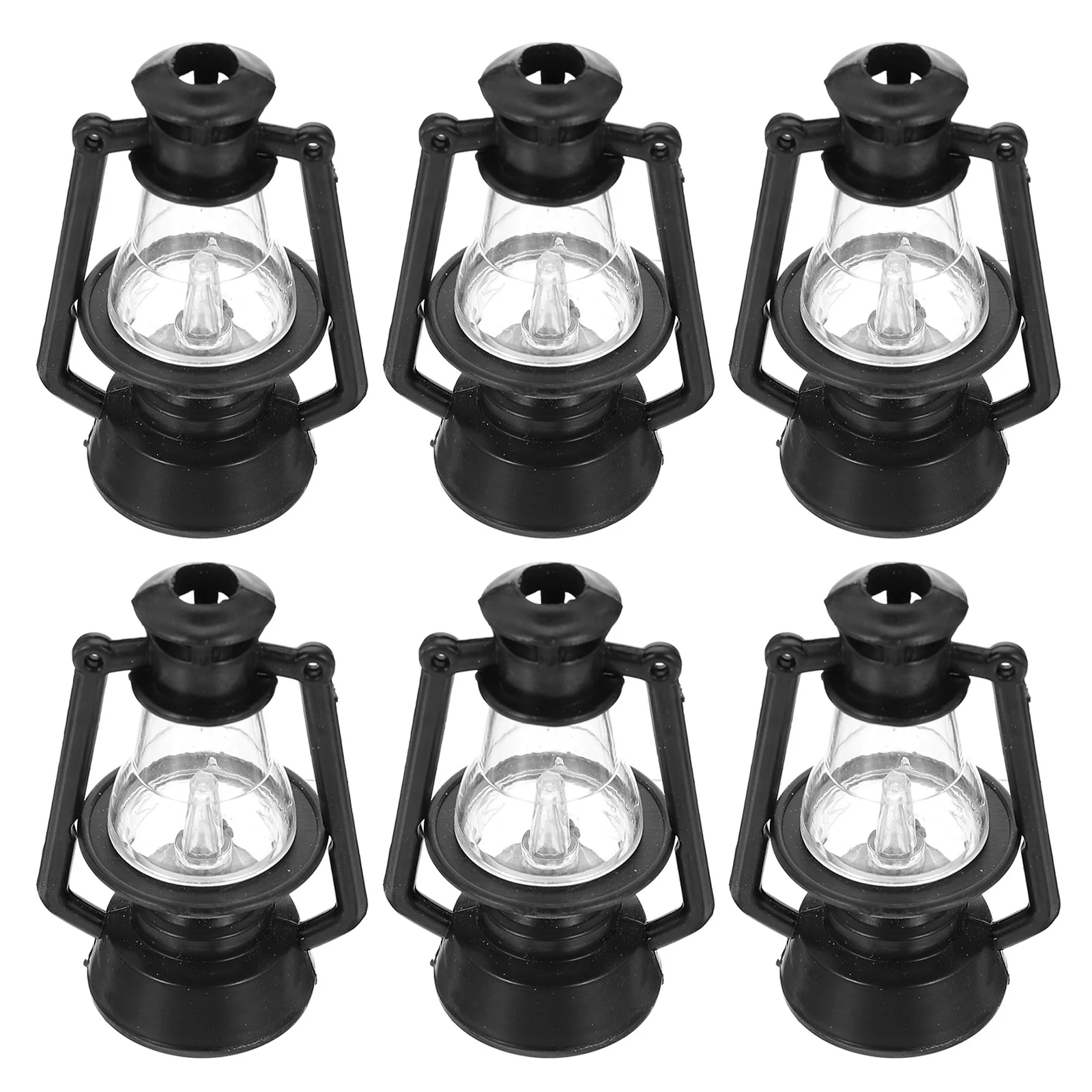 6 قطع مصباح محاكاة بتصميم ريترو جميل مثالي لمستلزمات حفلات عيد الميلاد والديكورات الداخلية والخارجية #4