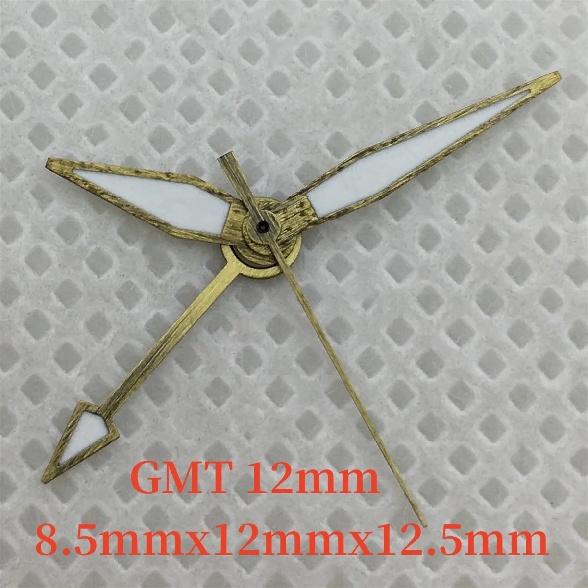 BLIGER-manecillas GMT de bronce, 4 pines, verdes que brillan en la oscuridad, para movimiento NH34, accesorios de repuesto para reloj de hombre