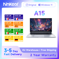 Ninkear Laptop A15 15.6-inch, AMD Ryzen™ 5 5500U FHD IPS 60Hz 16GB + 512GB SSD Backlit Keyboard Type-C Charging Notebook