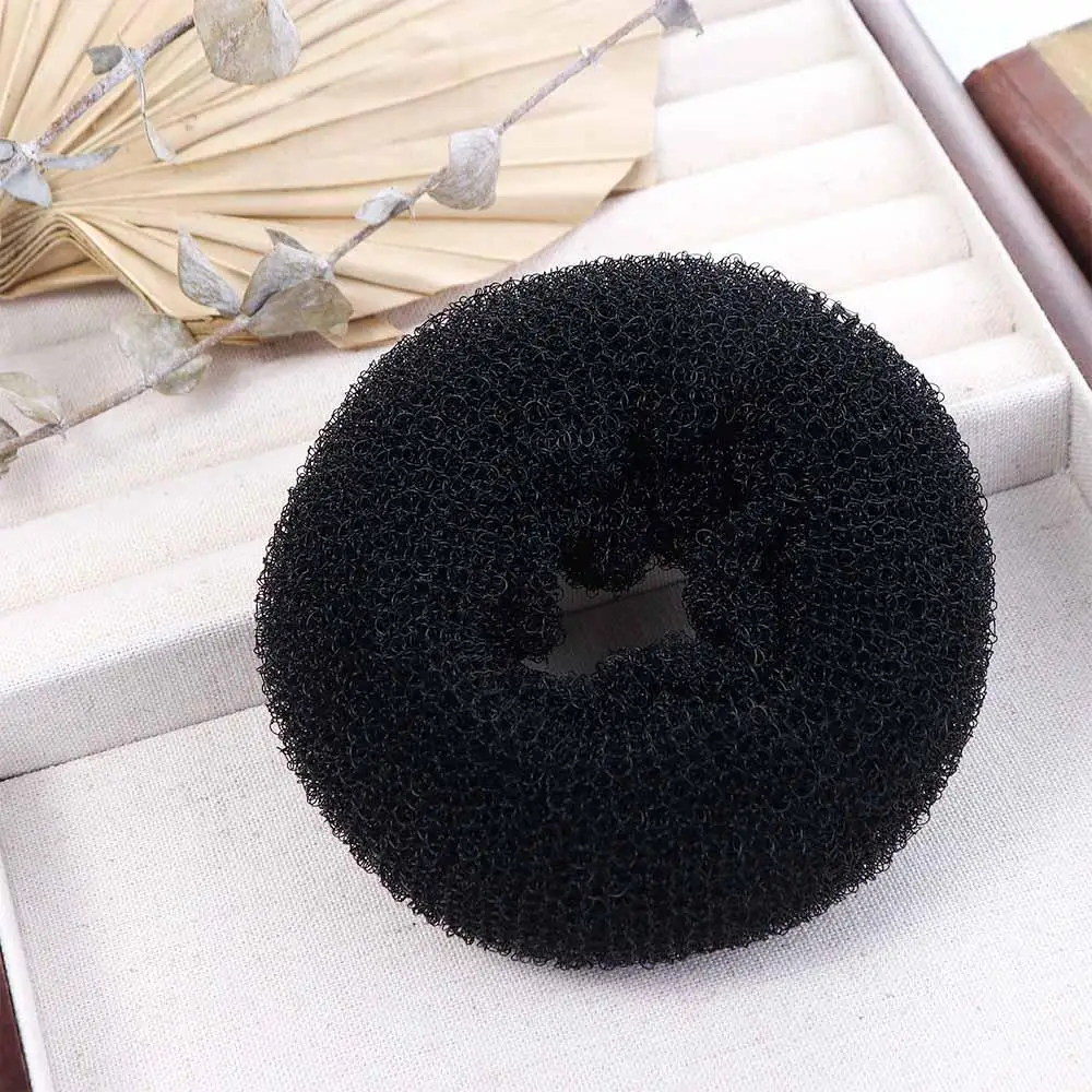 Donut Magic Foam Sponge Meatball Head Girls Bird's Nest Bun Maker Korean Style Ponytail Holder Hairstyle Tools Women Hair Ring