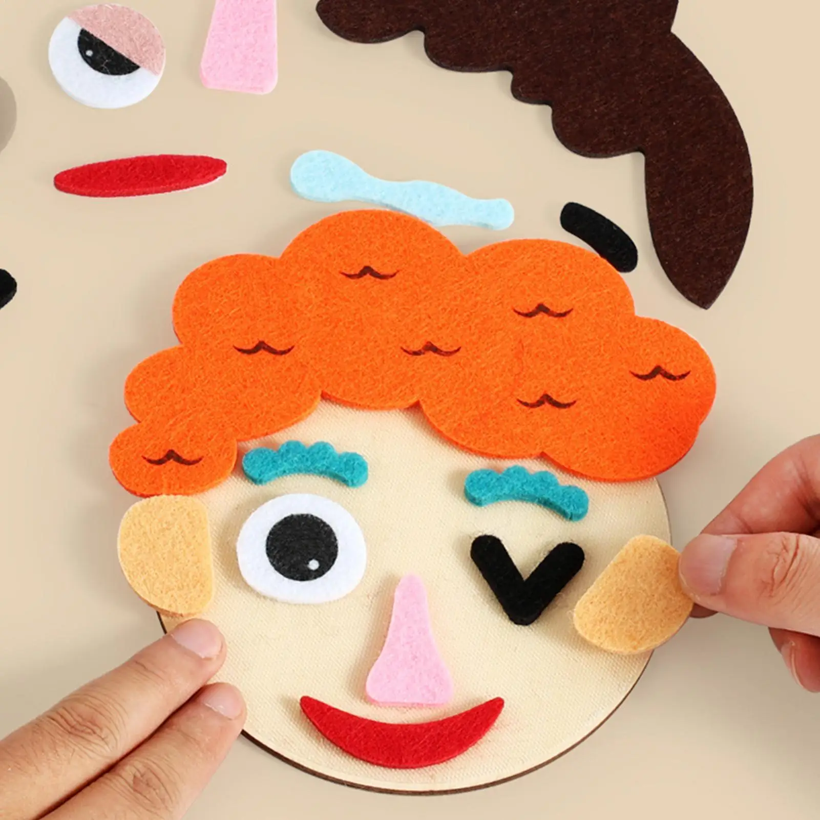 Rosto quebra-cabeça brinquedo educativo divertido jogo educativo com cartões flash emocionais brinquedo de aprendizagem emocional social para criança pré-escolar