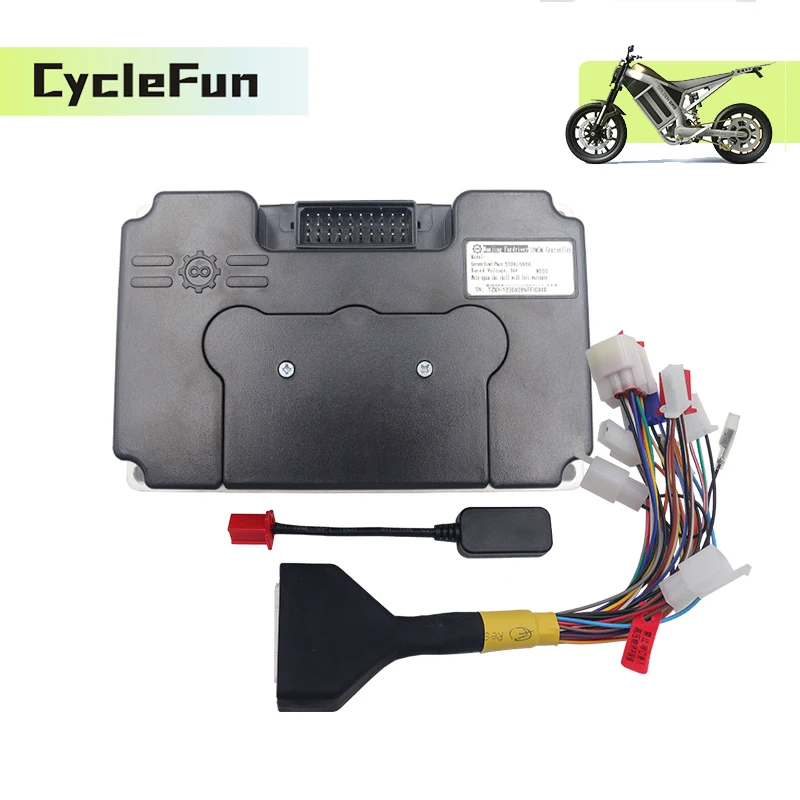

48V-72V FarDriver 2KW-3KW ND72340 V2 DC 120A Phase 340A Sine Wave Controller With Bluetooth For Electric Scooter Motorcycles