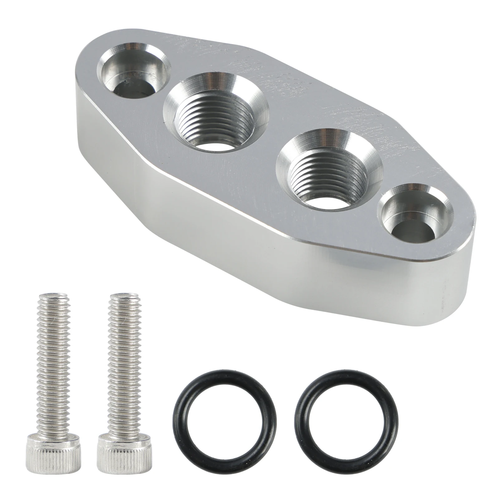 Adapter chłodnicy oleju Artudatech 6AN ORB Oring Port Wejściowy/Wyjściowy Płytka Portowa LS1 LSX LS3 LS LS2 LS3 551600 Akcesoria Samochodowe — zdjęcie 3