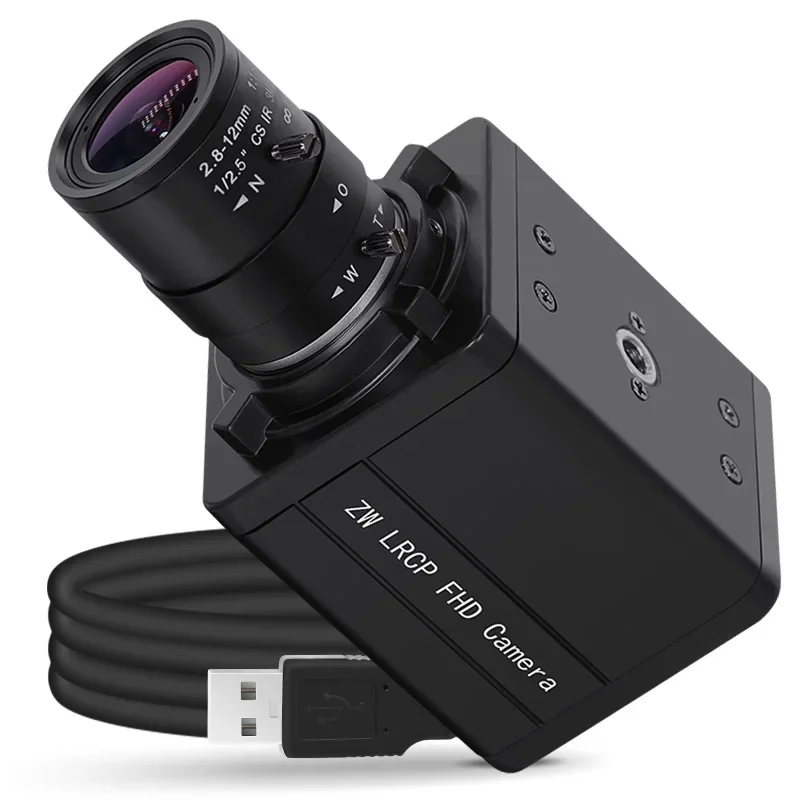 2025 New ZWAK 5600 Industrial Vision ca 1080P HD UVC USB Manual Zoom Lens 120fps CS AR0234 Global Shutter H.264 Video 120fps
