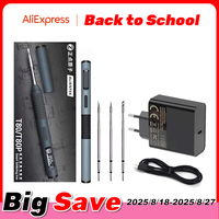 ALIENTEK T80 Electric Soldering Iron 100W Adjustable Digital Display Automatic Sleep BGA Precision Soldering Iron Repair Tool