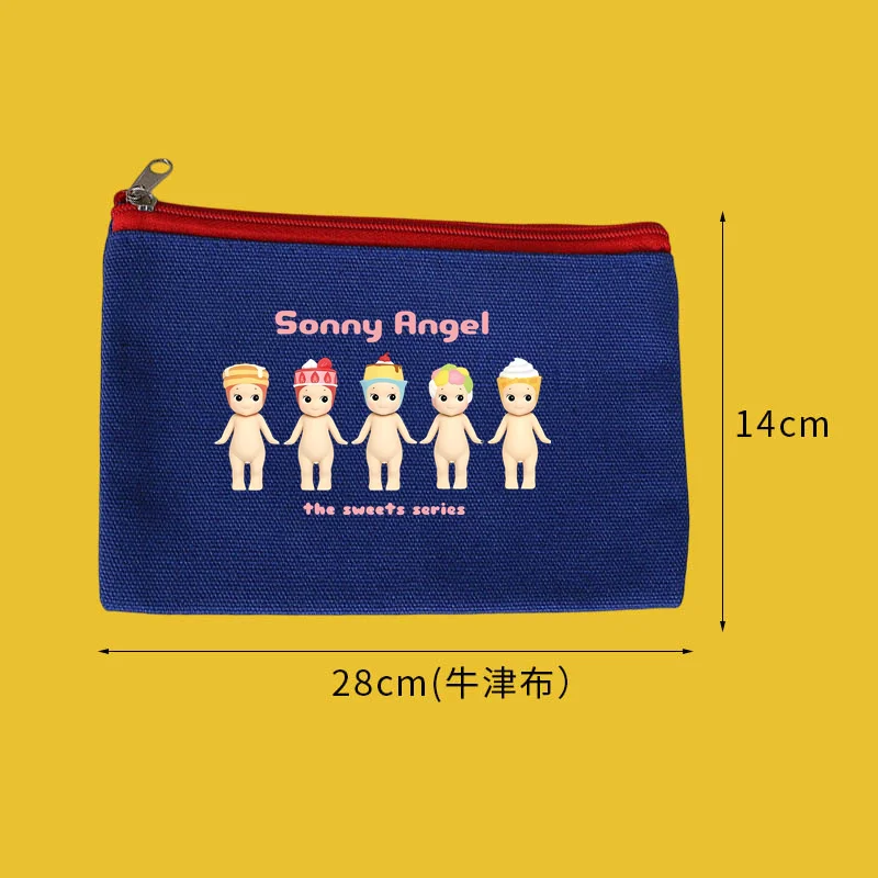 2024 Sonny Angel Women\'s Cosmetic Bags Cases Casual Ladies Small Storage Bag with Zipper Female Travel Clutch Bag Small Handbags