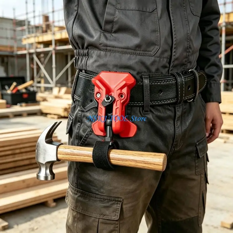 L8RC Tool Holder Belt Clip For Power Tool Quick-Releases Hanger Storage Auto Locking Belt Hook Waist Hanger