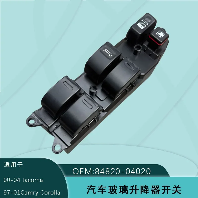 Electric Glass Lifter Switch for 84820-04020 and 84820-AA011 for 1997 Toyota Camry Tocama