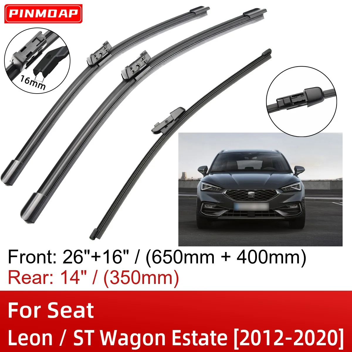 For Seat Leon / ST Wagon Estate 2012-2020 26\