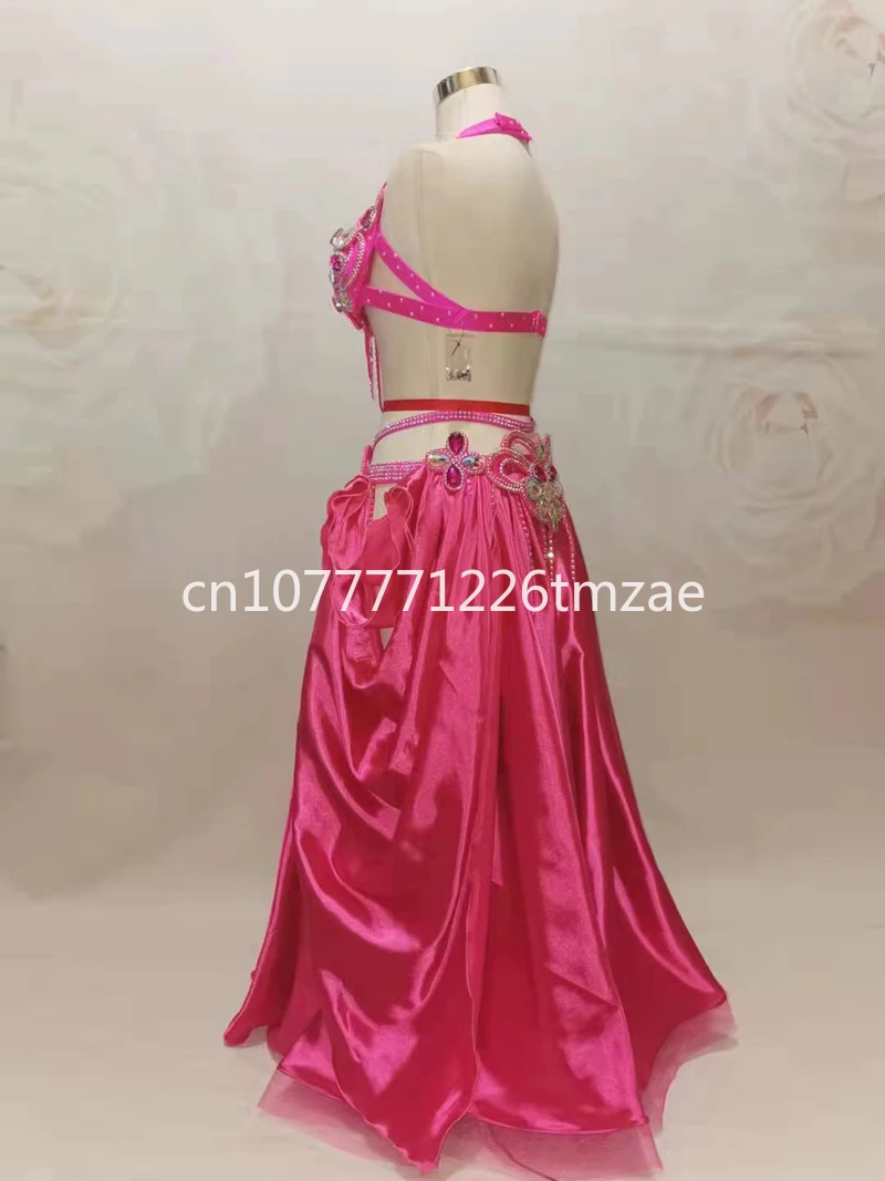 Women's High-End Custom Adult and Children Oriental Dance Racing Suit Full Sales Stage Costume