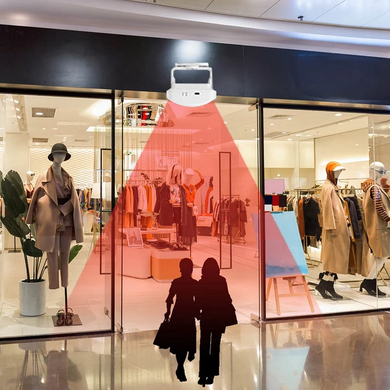 Wireless Home Security Infrared PIR Motion Sensor Detector allarme Bell Entry Alert System Shop Store Welcome Chime