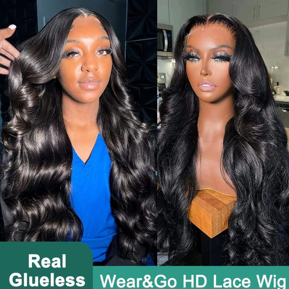 13x6 Glueless Body Wave Lace Frontal Wig Human Hair Pre Plucked Peruvian 13x4 Ready to Wear Transparent Lace Front Wigs on Sale