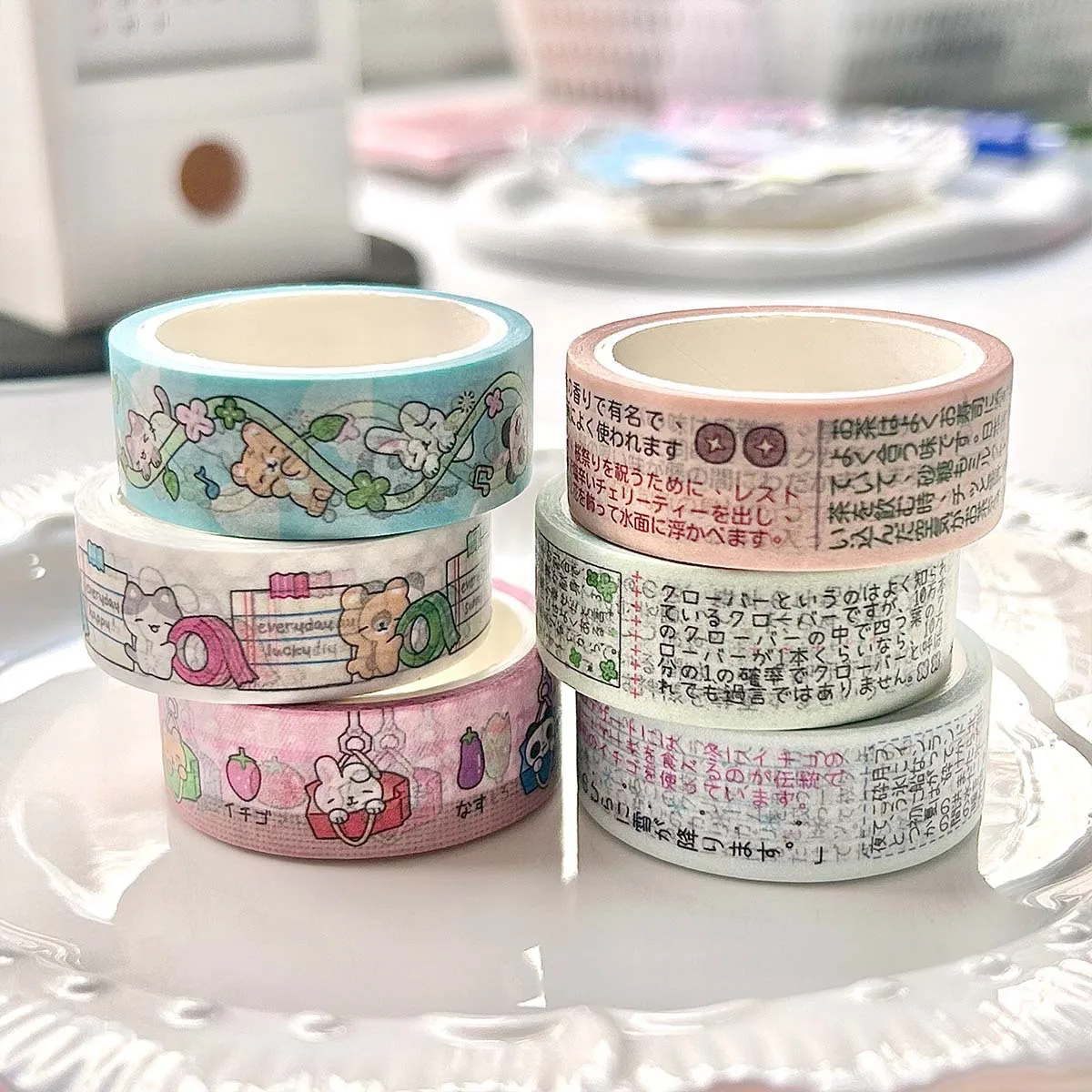 Cute tape hand curtain divider brace element ancient