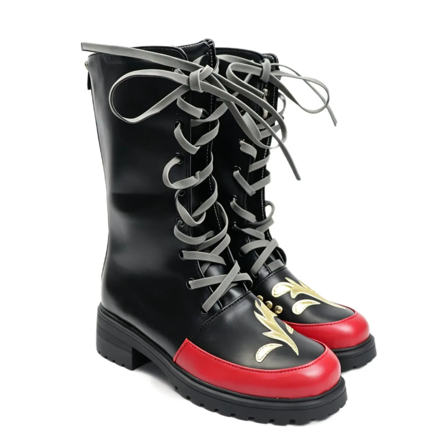 Akuneko Devil Butler Black Cat Yuhan Cosplay Boots Black Shoes Custom Size