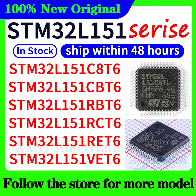 

STM32L151C8T6 STM32L151C8T6A STM32L151CBT6 STM32L151CBT6A STM32L151R8T6 STM32L151R8T6A STM32L151RBT6 STM32L151RCT6 Высокое качество