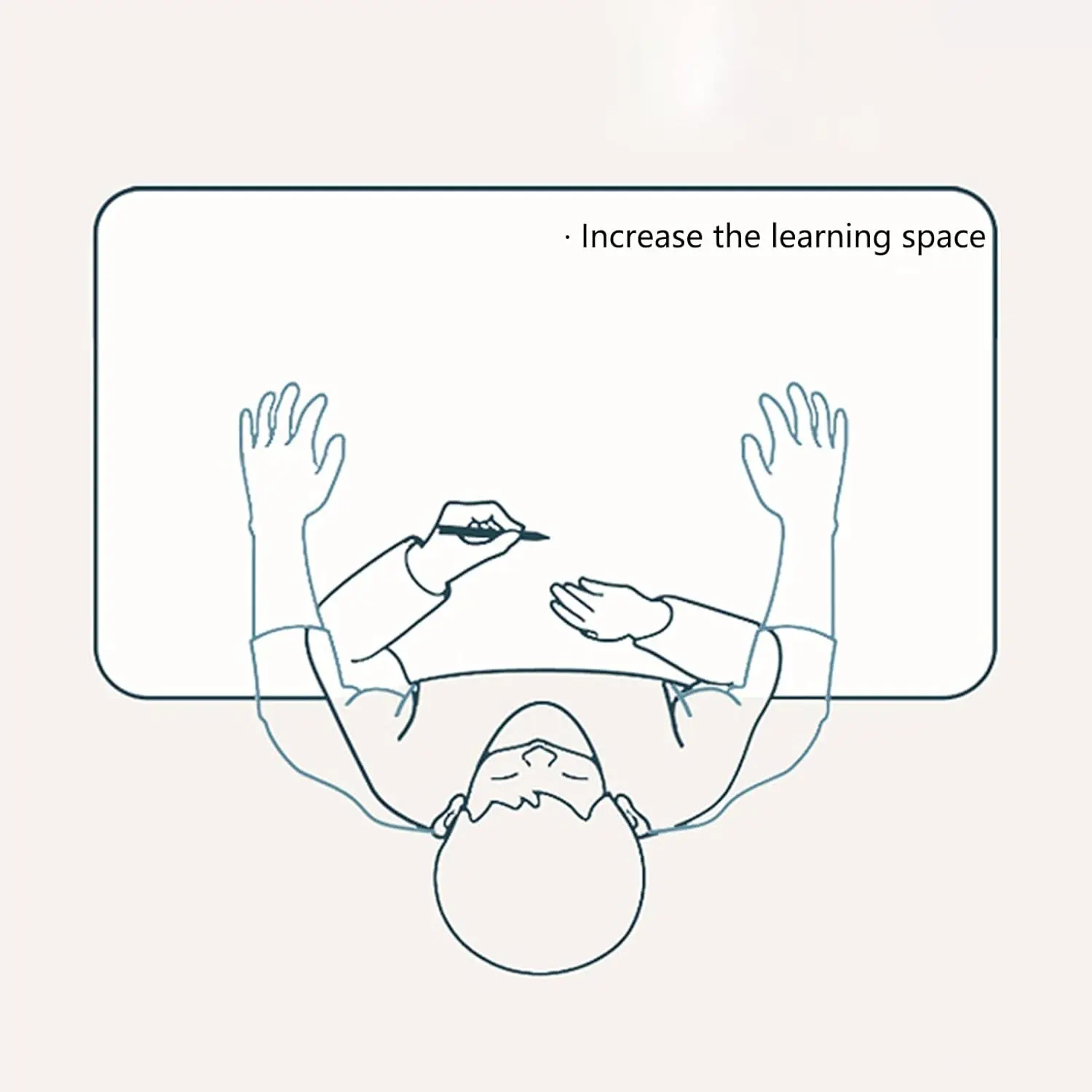 Desk, Standing Desk, Desk Chair Set, Widened Desktop Multi Separation Cartoon Pattern Desk Chair Set Kids Adjustable Heigh