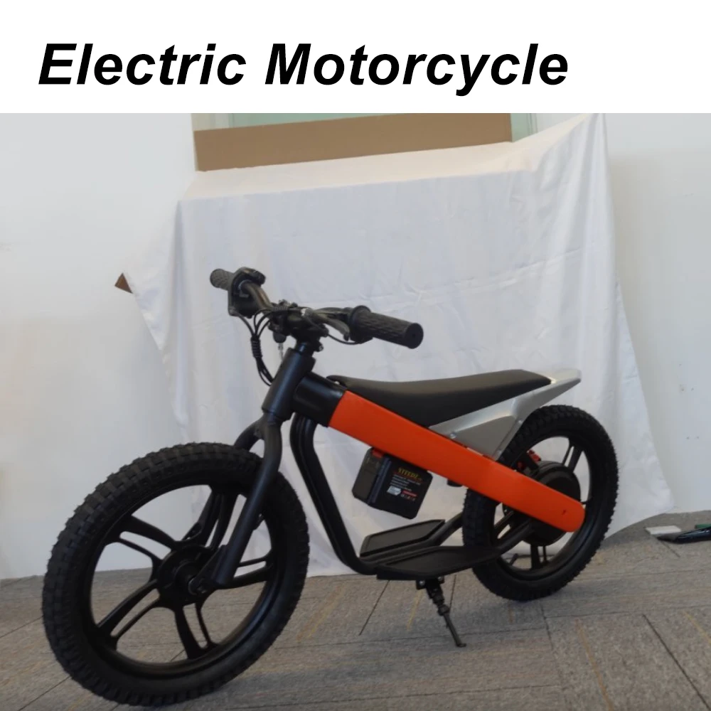 

16inchx2.4inch 25KM/H 20KM Electric Scooter Off-Road Electric Motorcycle Disc Brake 24V Removable Lithium Battery