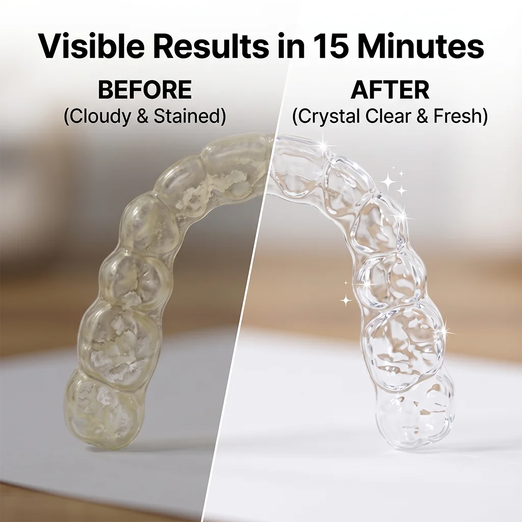 Tabletas Limpiadoras de Dentad - Teeth Whitening Trays reseña y precio