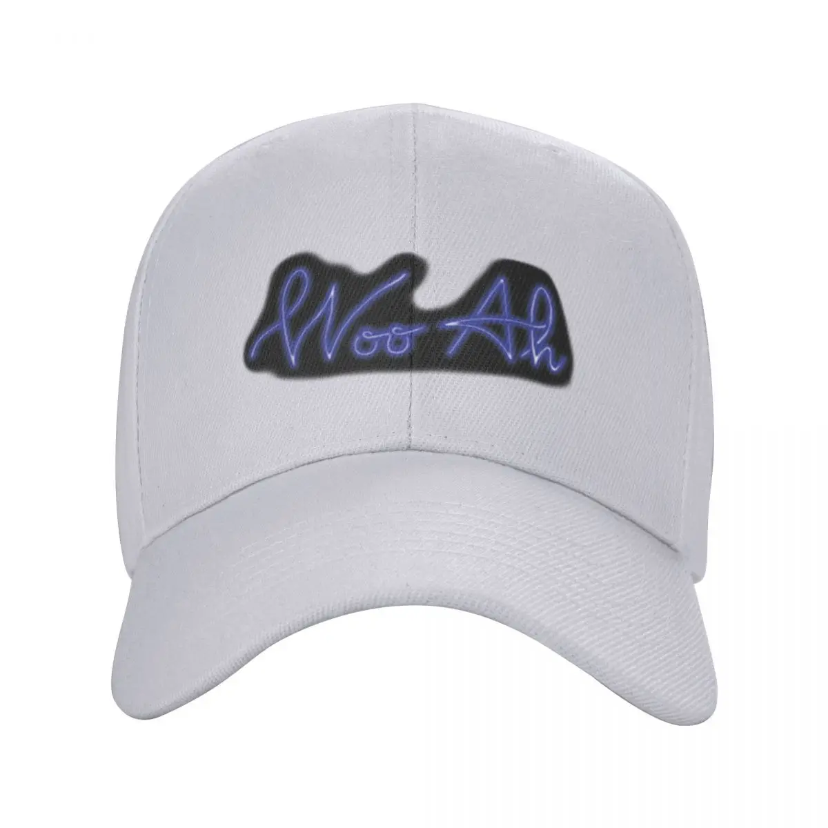 Blue Neon Woo-Ah Baseball Cap Trucker Cap dad hat hiking hat Women's Beach Outlet Men's