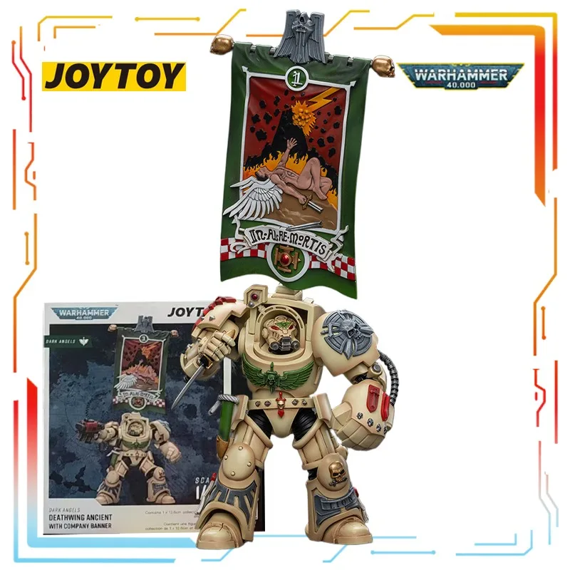 Genuino Spot Merci JOYTOY Originale Warhammer 40K Serie Deathwing Knight Anime Action Figure Giocattoli Modello Regali per I Ragazzi