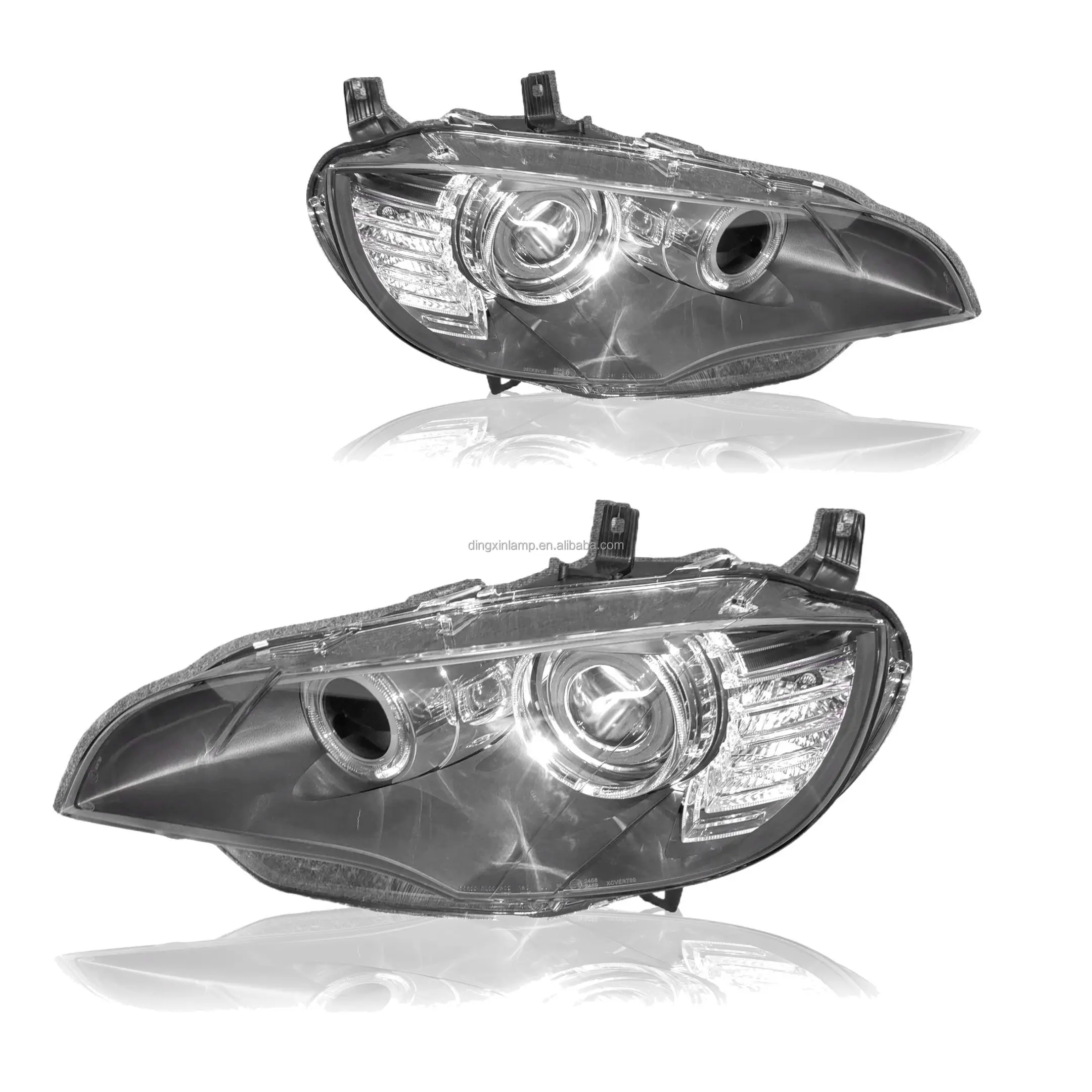 For HID Headlight for BMW X6 E71 2008-2013 Automotive Lighting System 63117287014 Car Front BI Xenon Headlamp