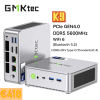 GMKtec K9 Mini PC Core Ultra 5 125H Windows 11 DDR5 5600MHz PCIe4.0 NVMe SSD WIFI6 BT5.2 Thunderbolt 4 Desktop Gaming Computer