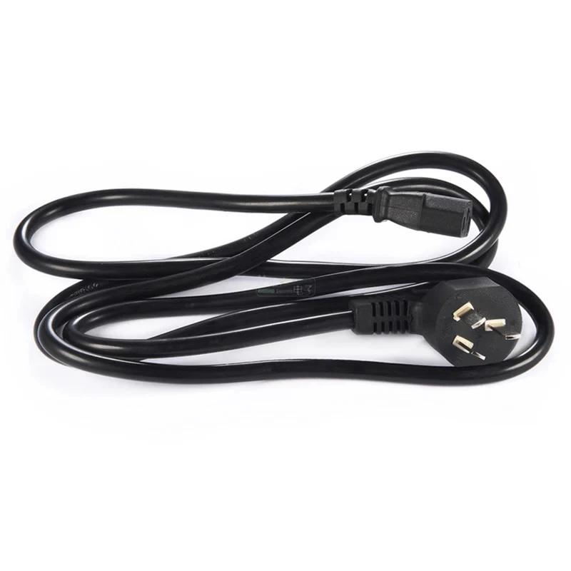 10A 250V Power Extension Cord 3x0.75mm² Oxygen-Free Copper 1.8m for PC Monitor Projector Rice Cooker Appliances
