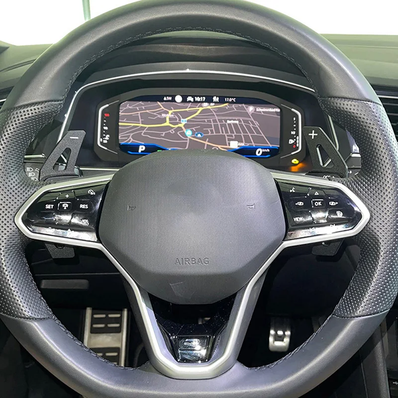Shift Paddle For Volkswagen VW Tiguan Jetta MK6 Golf 7 Alltrack MK7 Passat B8 Variant Car Steering Wheel DSG Shifter Extension view 5