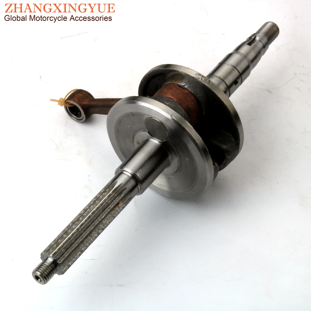 Motorcycle Crankshaft For Keeway 50 Arn Easy F-ACT Nkd Naked SP Flash Focus Goccla 50cc 2T 10mm 12mm Scooter Engine Parts