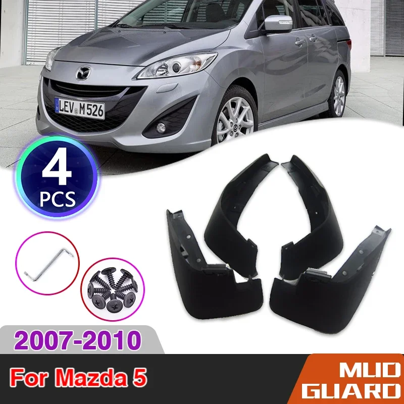 

Car Mudguards For Mazda 5 Mazda5 2007~2010 Auto Mudflap Mud Guard Flaps Splash Flap Fender Car Accessories 4 Peice Set 2008 2009