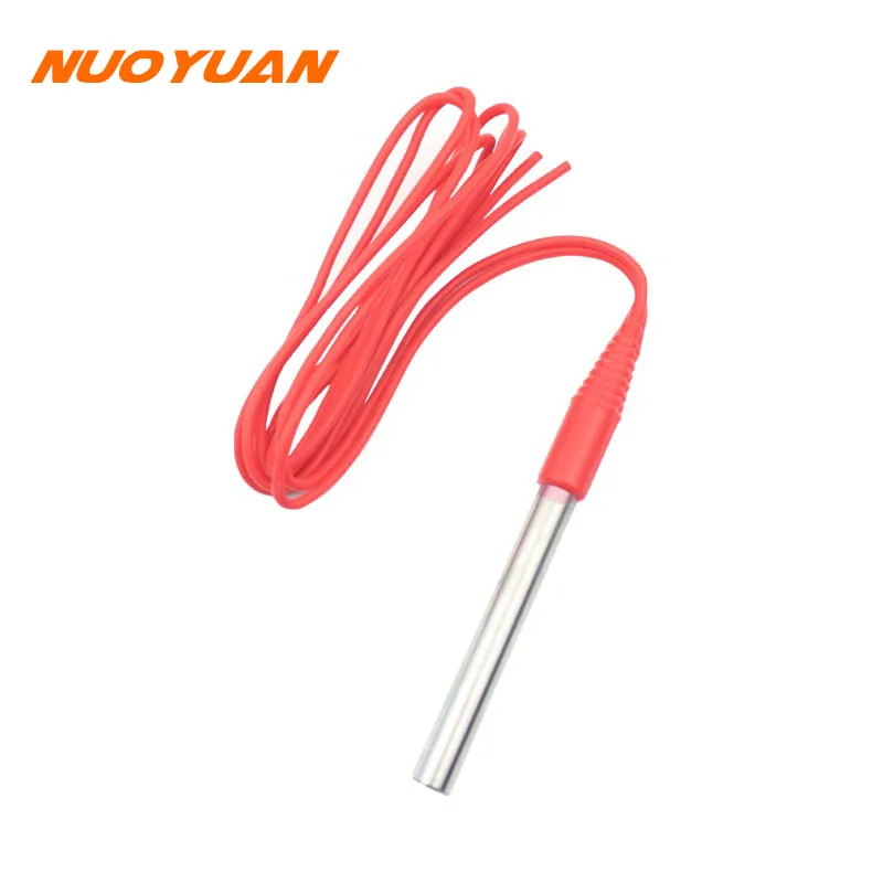 36v/48v/60v/72v Cartridge Heater with 1M Waterproof Cable 10x75mm Water Heating Element Electric Cartridge Heater