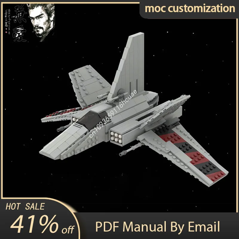 

662 шт. MOC Alpha-class Xg-1 Star Wing Space Series Модель Строительный блок Diy Творческая сборка Развивающие кирпичи Игрушки Подарок ребенку