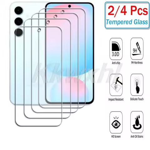 2-4PCS Tempered Glass For Samsung Galaxy S21 FE GalaxyS21FE S21FE S20 S22 S23 S24 S25 S25FE S23FE Screen Protector Cover Film