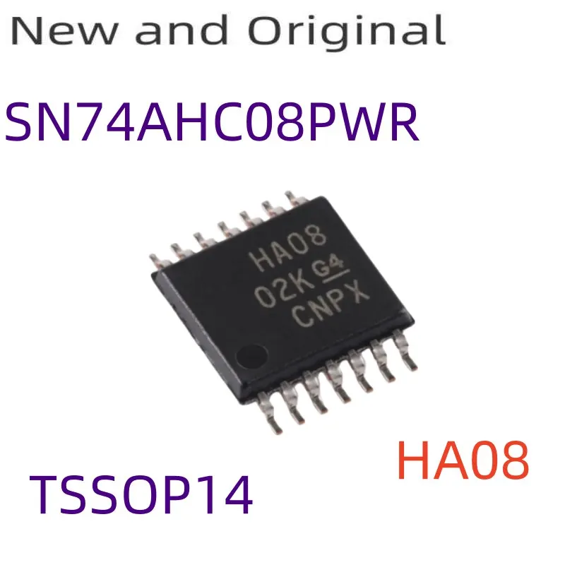 

New and Original SN74AHC08PWR QUADRUPLE 2-INPUT POSITIVE-AND GATES