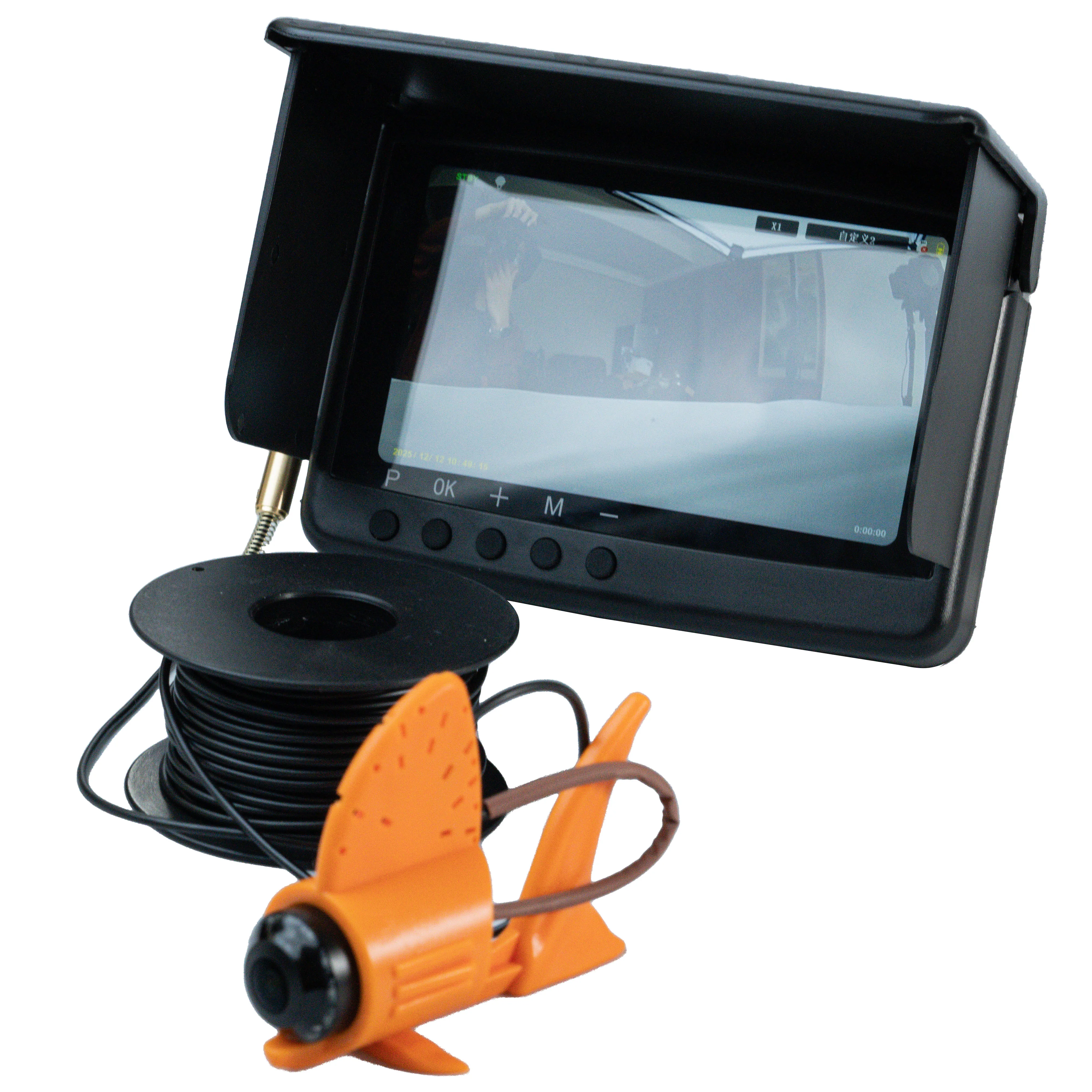 شاشة OLED FHD مقاس 5 بوصات + مجموعة كابل GC2053 AHD1080 بطول 15 مترًا