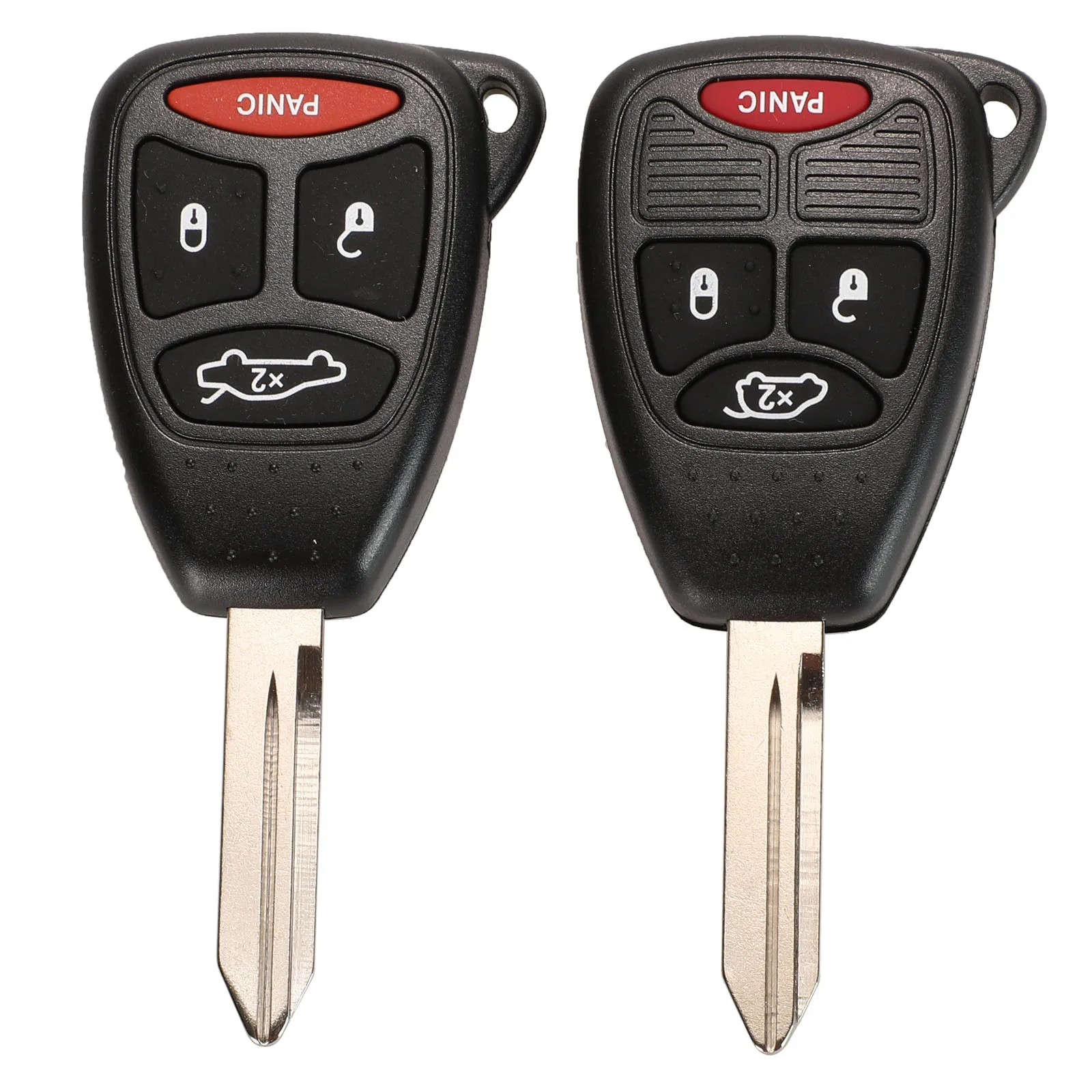 Jingyuqin 2/3/4/5/6 botões remoto chave do carro caso escudo para dodge dakota durango para jeep grand cherokee para chrysler 300 aspen