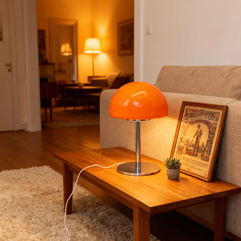 

Unnamed store vintage table lamp, Bauhaus-style bedroom bedside lamp, popular Instagram ambient lamp, vintage lamp for homestay