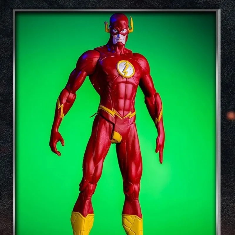 Liga da Justiça DC anime Batman Superman Aquaman Lanterna Verde Flash Mulher Maravilha Figura Modelo Ornamentos Personalizados Atacado