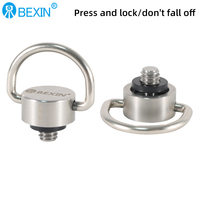 BEXIN Camera Accessories Shoulder strap safety Buckle metal screw 1/4 camera  safe connection ring For Canon Nikon Sony
