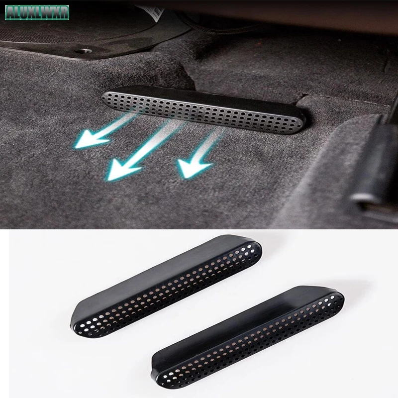 Seat AC Heat Floor Air Conditioner Duct Vent Outlet Grille Cover For BMW X3 G01 X4 G02 2018 2019 2020 2021 2022 2023 2024 2025