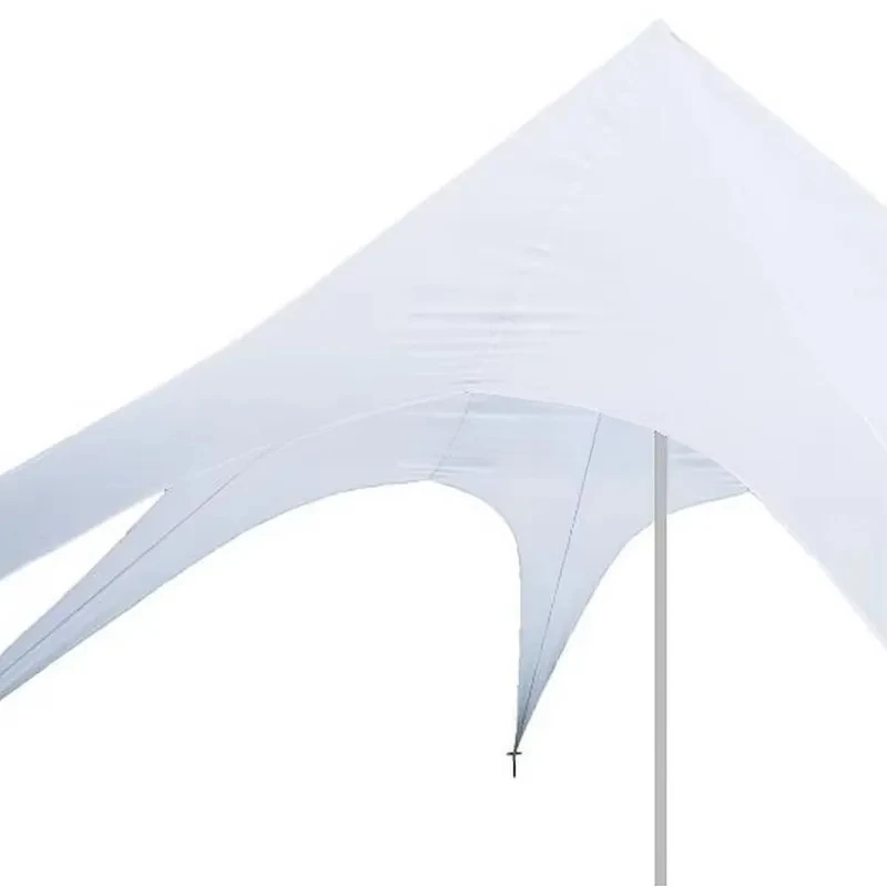 Party Grow Star Tent Family Camping Wedding Event Shelter Single Peak Outdoor Canopy Large Space Waterproof Sunshade