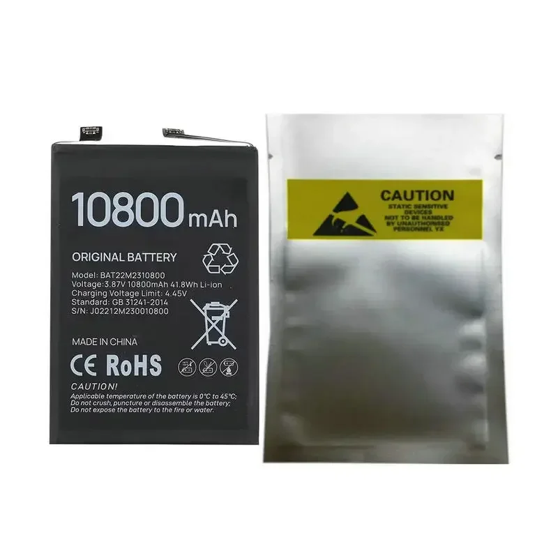 For DOOGEE V30 S110 S100 Original Battery V30T 6.5\
