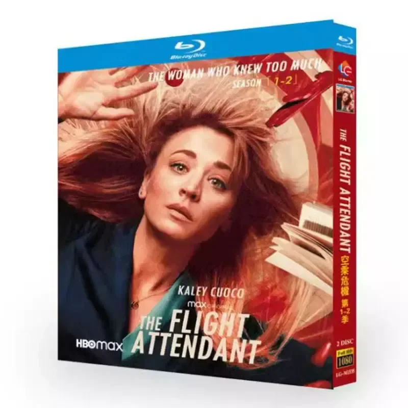 BD Blu-ray Disc Flight Attendant Crisis Seasons 1-2 US TV Series 1080p Box Set with Chinese and English Subtitles