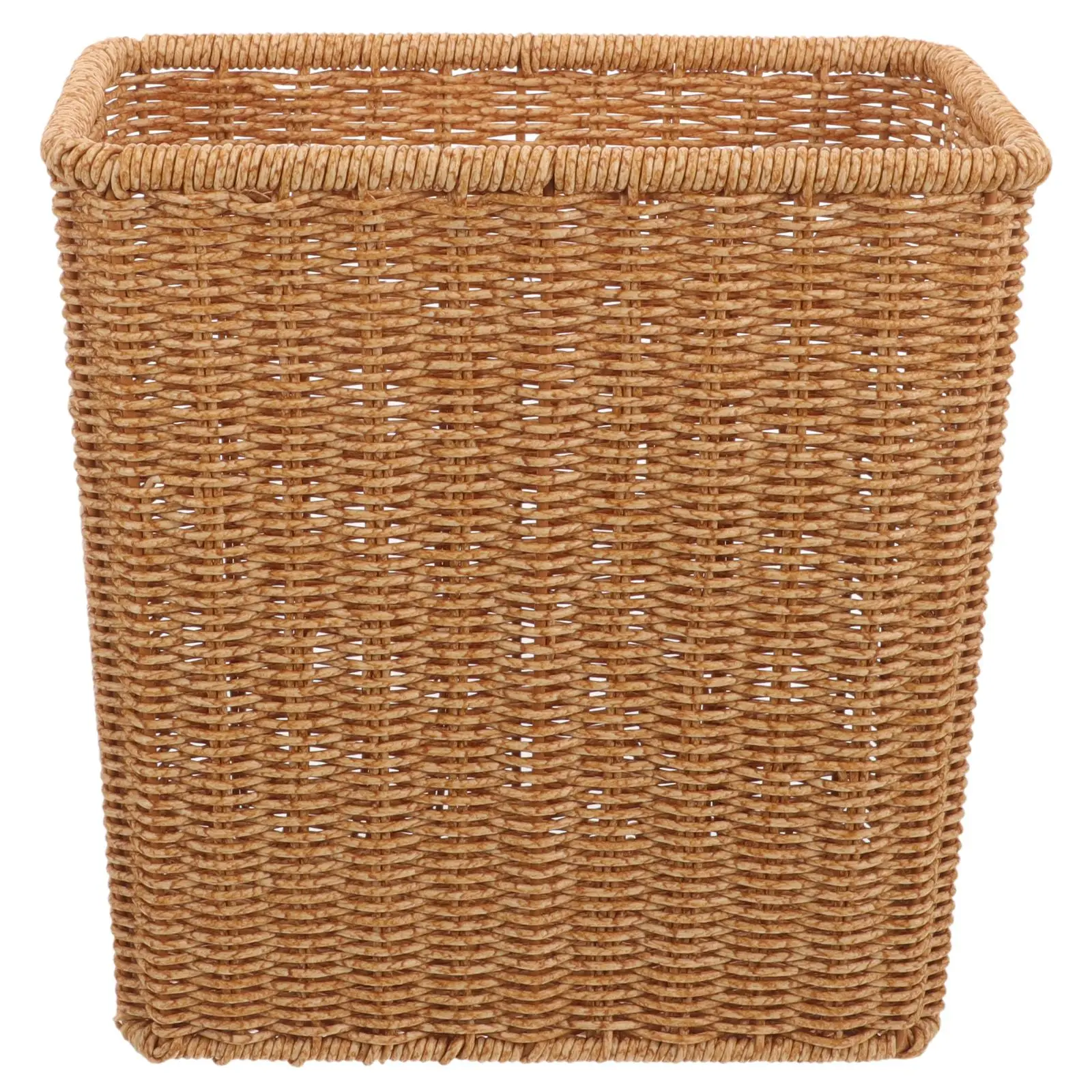 

Crevice Trash Can Woven Storage Basket Sundries Versatile Organizer Wastebasket Baskets