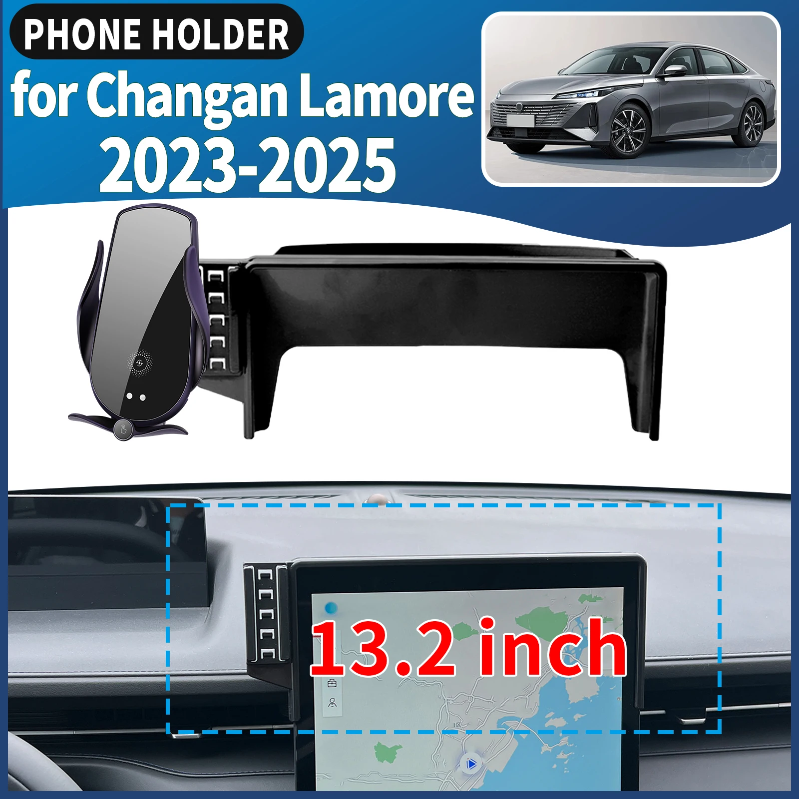 

fit for Changan Lamore 2023 2024 2025 EADO Plus Phone Holder Mount Vehicle-Specific GPS Navigation Easy Installation accessoires
