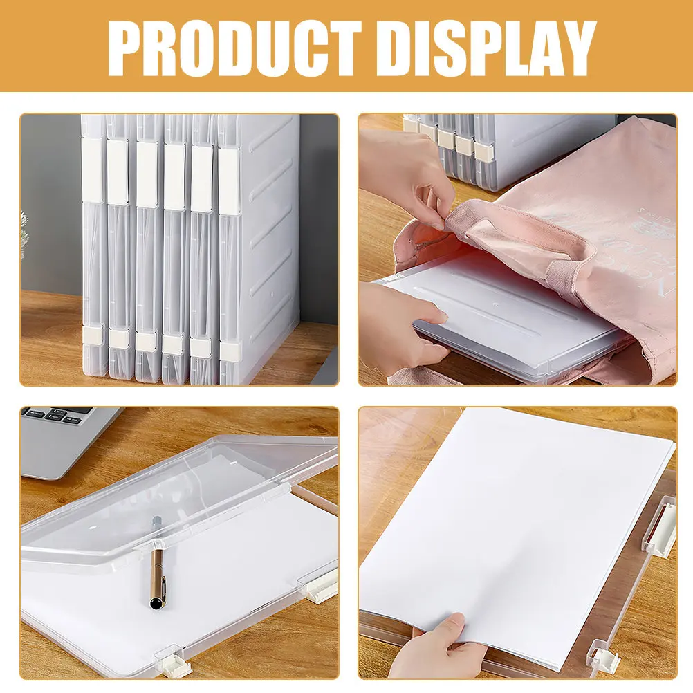 

Press on Nail Storage Box Organizer for False Nails Display Case with Spacious Interior Portable Nail Art Supply Storage