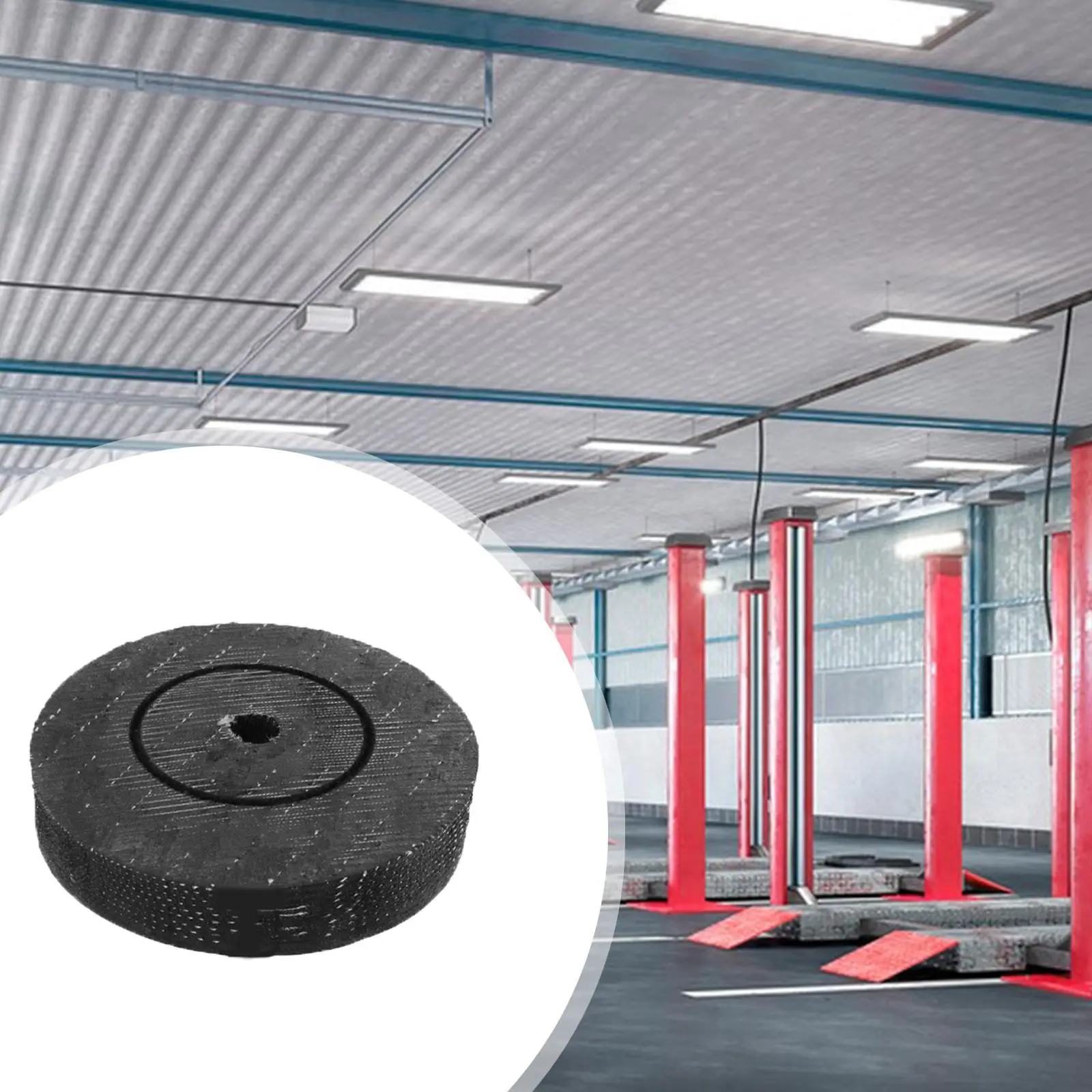 Car Lift Rubber Pad Lift Arm Pad High Performance Sturdy Solid Anti Slip Easy to Install Useful Car Lifting Pad for Auto