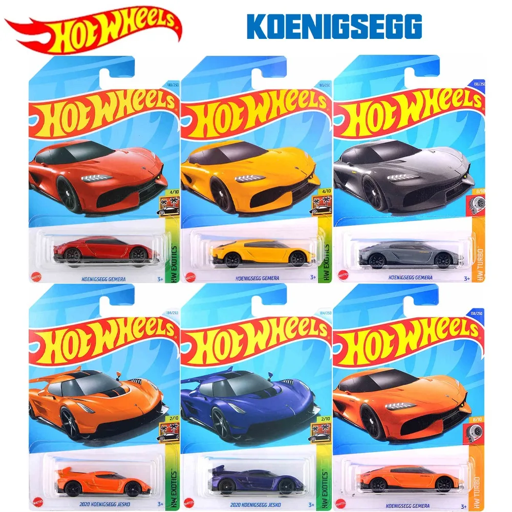 Hot Wheels Cars KOENIGSEGG Series 2020 KOENIGSEGG JESKO 1:64 Diecast Vehicle Model Cars Toys Boys Gift Christmas Gift